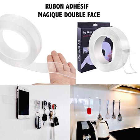 RUBAN ADHÉSIF MAGIQUE DOUBLE FACE IVY GRIP TAPE 5M