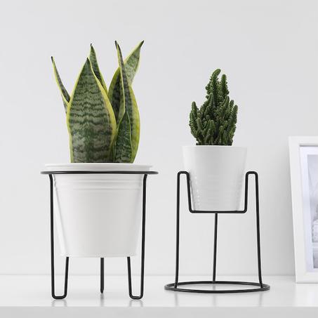 Piédestal, intérieur/extérieur noir 32 cm قاعدة ، داخلي / خارجي أسود