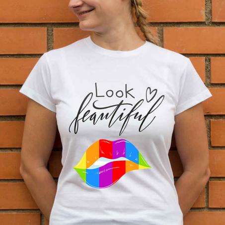 تي شيرت شخصية تبدو جميلة  -shirt personnalisé look beautiful