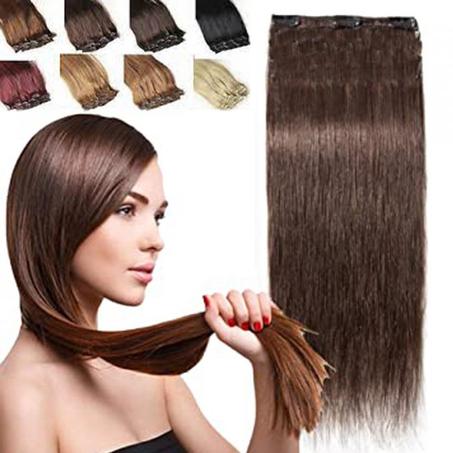 وصلات الشعر الرائعة ، مختلفة الأشكال والألوان