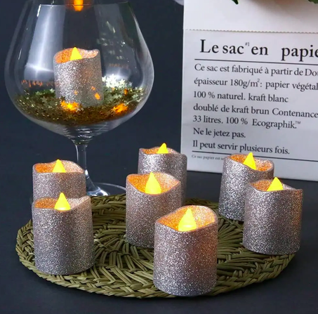 LOT 3 Bougies électronique LED sans flamme