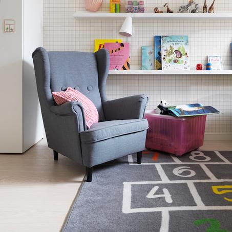 Tapis, gris100x160 cm