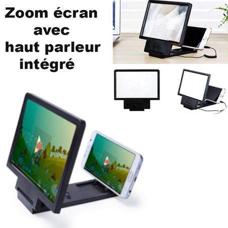 zoom écran avec haut parleur intégré  شاشة تكبير مع مكبر صوت مدمج