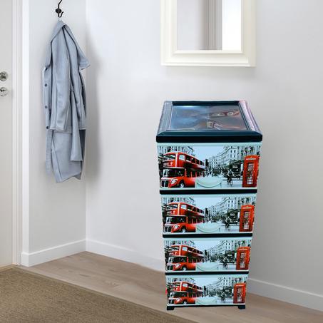 Armoire à chaussures  multifonctions 4 casiers  خزانة أحذية متعددة الوظائف 4 خزائن