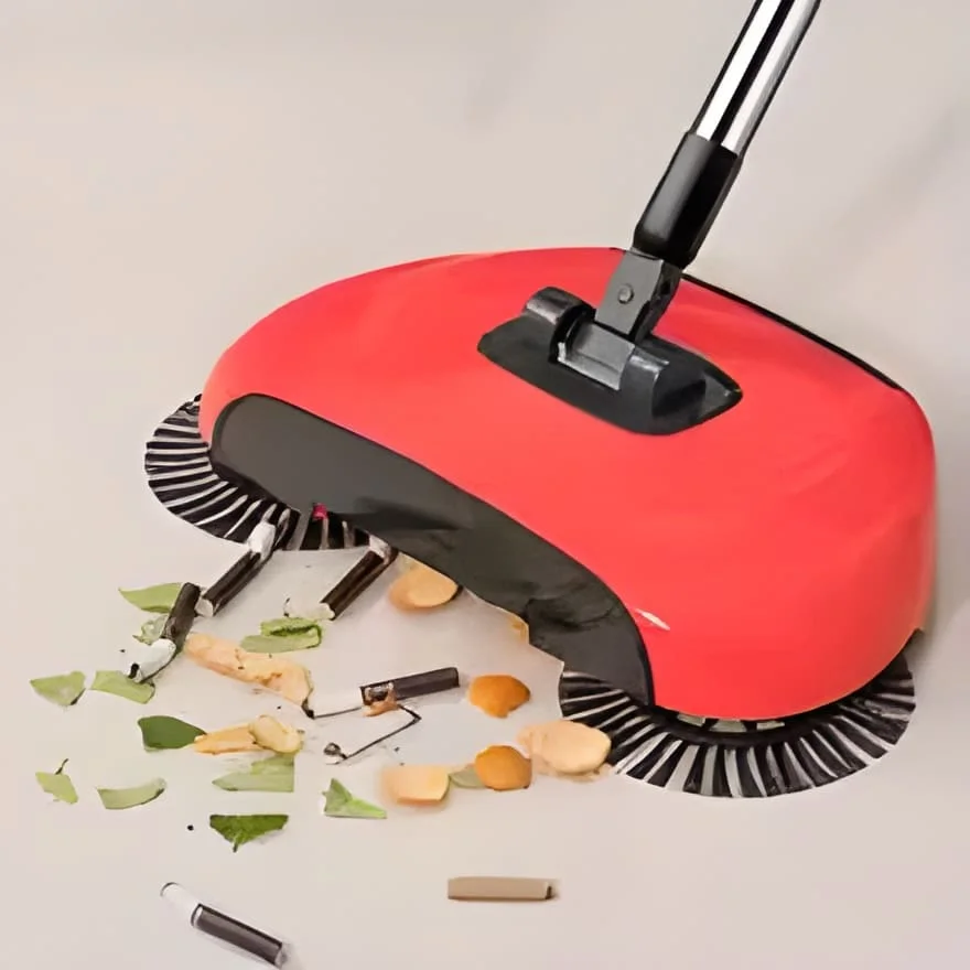 Aspirateur Manuel Sans Électricité – Nettoyage Rapide et Silencieux