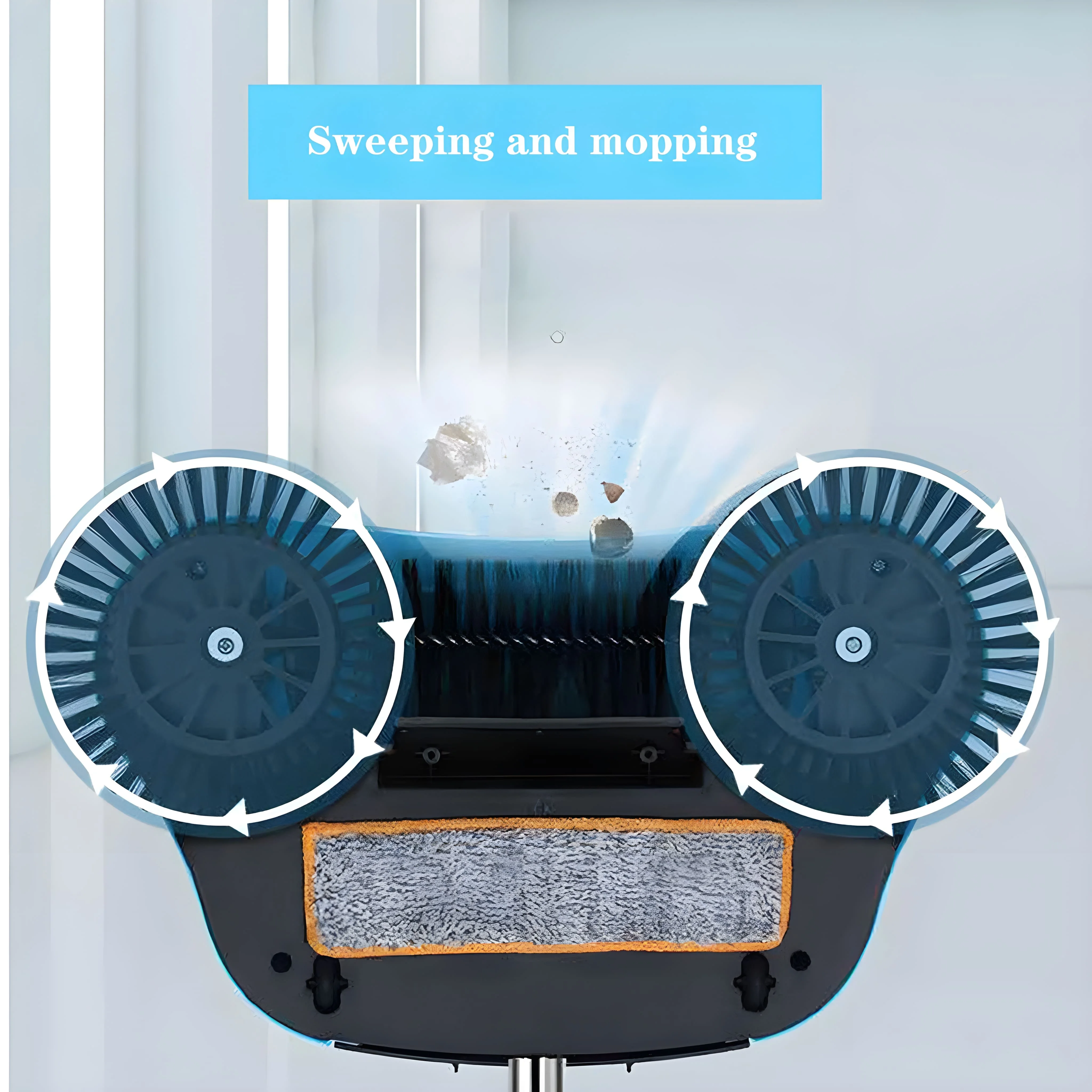 Aspirateur Manuel Sans Électricité – Nettoyage Rapide et Silencieux