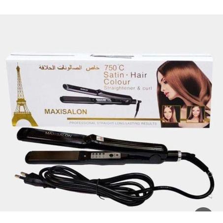 Maxisalon maxisalon. Plaque Cheveux fer à lisser professionnelle Céramique 750°