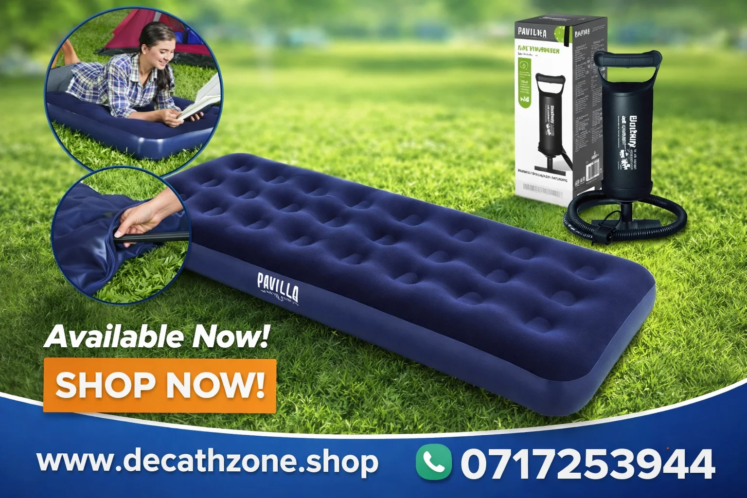 ماطلة قابلة للنفخ صنع ايطالي Pavillo