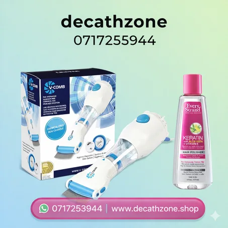 جهاز إزالة القمل والصيبان من الشعر