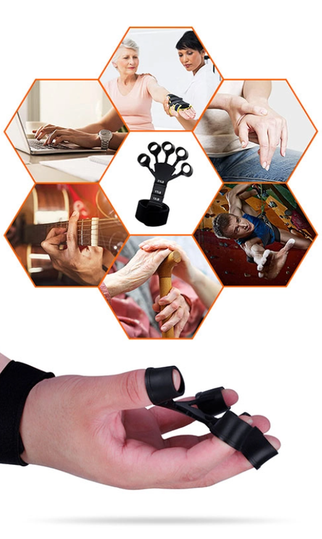 جهاز تمرين الأصابع ومقوي اليد