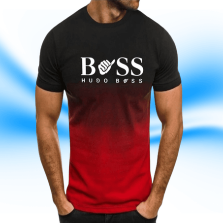 تي شيرت رجالي جيد التهوية سريع الجفاف توب ناعم