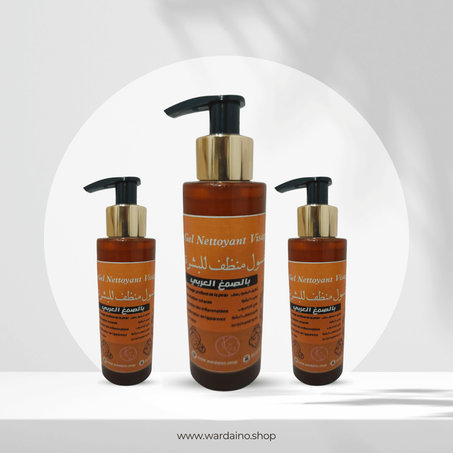 جل منظف البشرة بمستخلص العلك الصحراوي