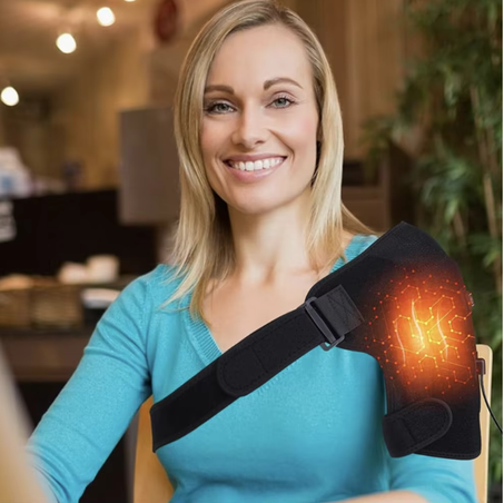 دعامة حرارية طبية للكتف بالأشعة تحت الحمراء البعيدة – لتخفيف آلام الكتف بفعالية