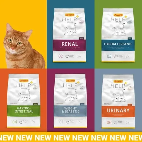 Aliments vétérinaires pour  chats