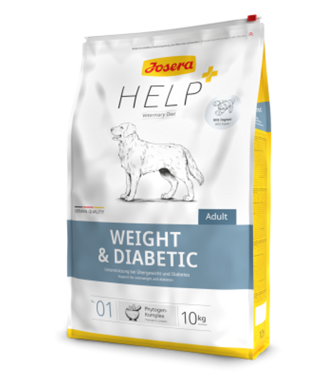 JOSERA HELP PLUS WEIGHT & DIABETIC CHIEN 900g