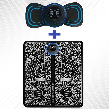 مدلك كهربائي لعضلات القدم _ أداة استرخاء عضلات الرقبة