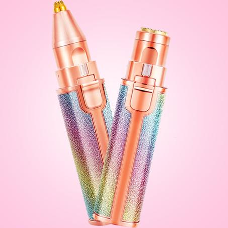 مكينة حلاقة  2في1 للنساء _ لإزالة شعر _ قابلة للشحن