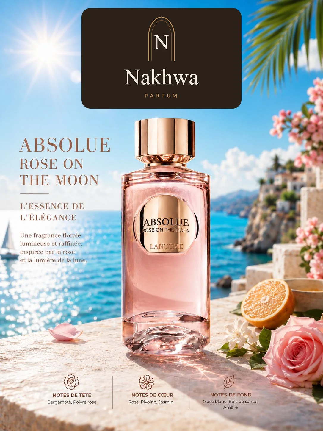 Absolue Rose On The Moon