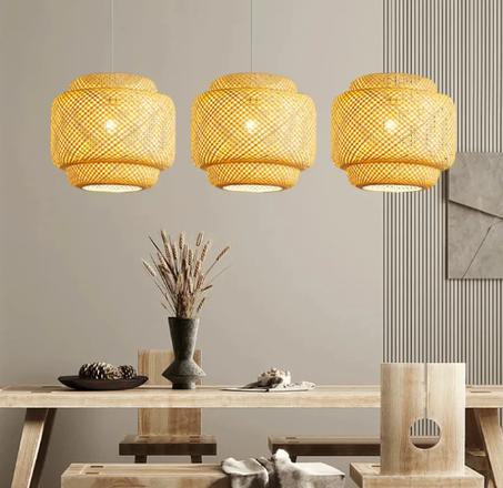 Lustre Bambou Etages