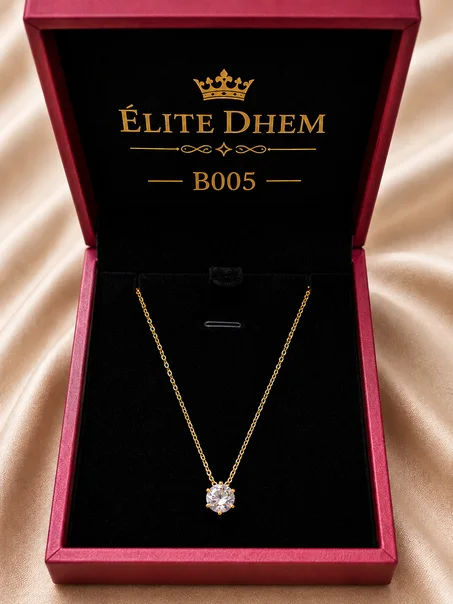 💎 Collier Eclat Solitaire