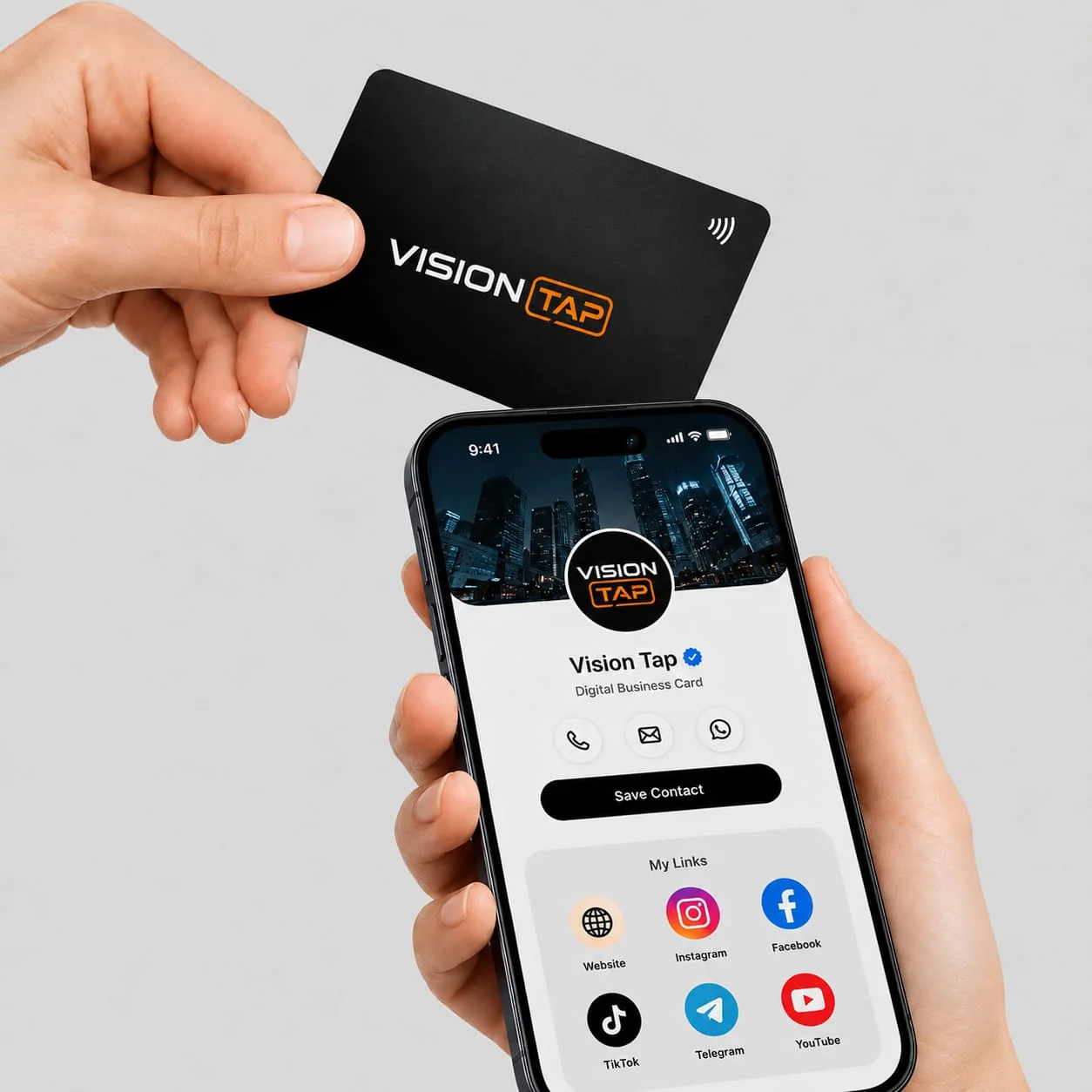 بطاقة NFC الذكية