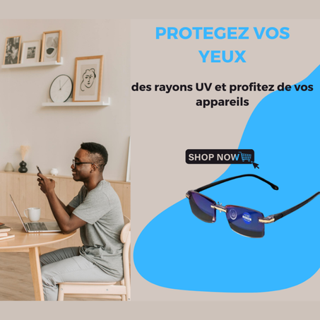 Lunettes De Lecture Près et Loin Anti-Rayon Bleu