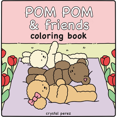 Pom Pom & Friends Coloring Book