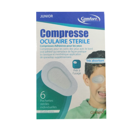 ضمادات العين المعقمة لاصقة للأطفال 10 ضمادة
