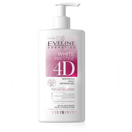 جيل مطهر للمناطق الحساسة -EVELINE COSMETICS - PRESTIGE 4D GEL INTIME QUOTIDIEN 200ML
