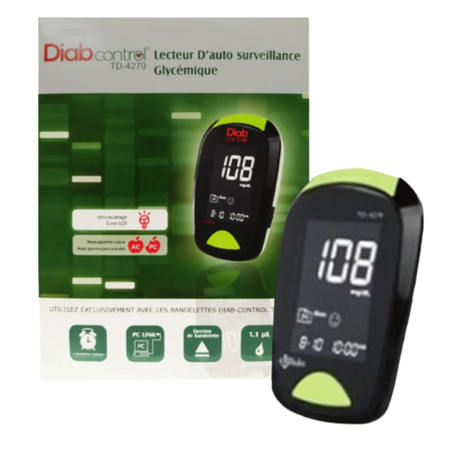 جهاز قياس نسبة السكري في الدم من شركة   DIAB CONTROL TD-4279
