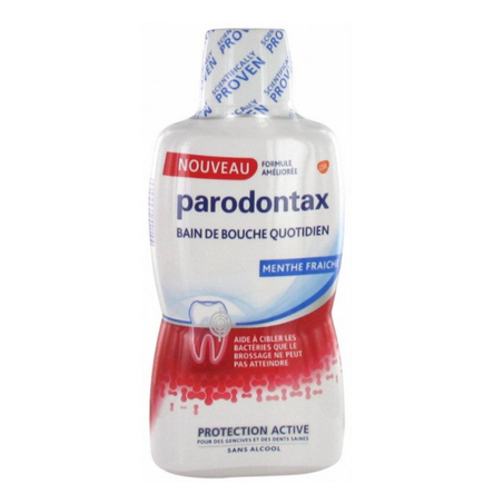 غسول الفم برائحة النعناع المنعش          BAIN DE BOUCHE PARODONTAX