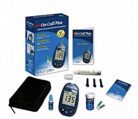 جهاز قياس السكر في الدم دو جودة عالية                            ON CALL PLUS