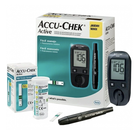 جهاز قياس نسبة السكري في الدم من شركة    ACCU CHEK Active