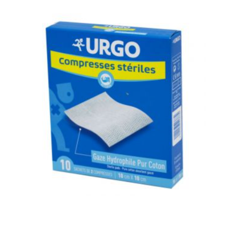 COMPRESSES STERILES 30 X 30 cm BOITE DE 10