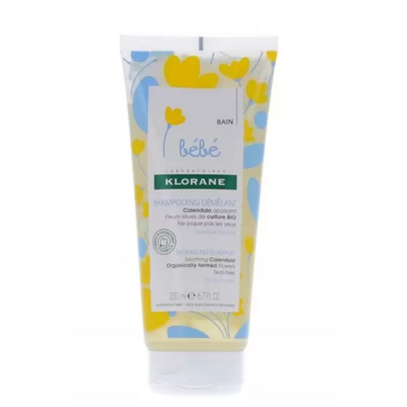 KLORANE BEBE SHAMPOOING DOUX DÉMÉLANT 200ML