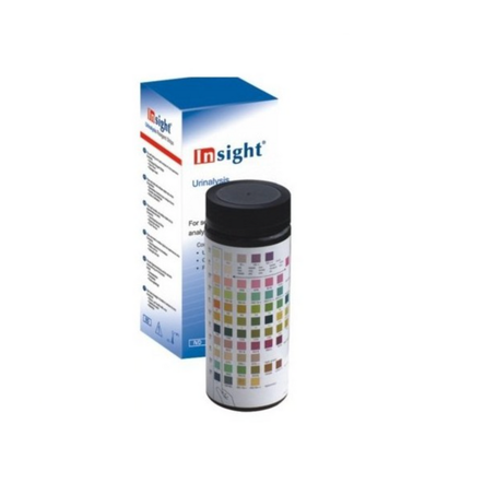 شرائح اختبار البول - INSIGHT XPERT BANDELETTE URINAIRE 11P BOITE DE 100