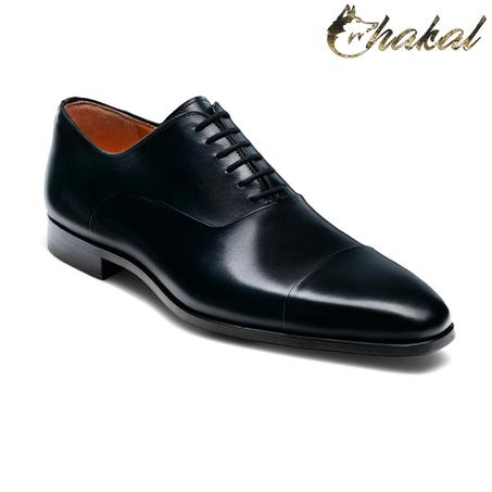 VENICIA Richelieu Noire - Cuir de Veau 100%