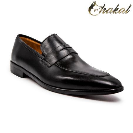 Chaussures Mocassin Carone Noires en Cuir