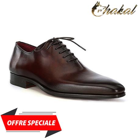 Chaussures de Ville Gatso Marron en Cuir