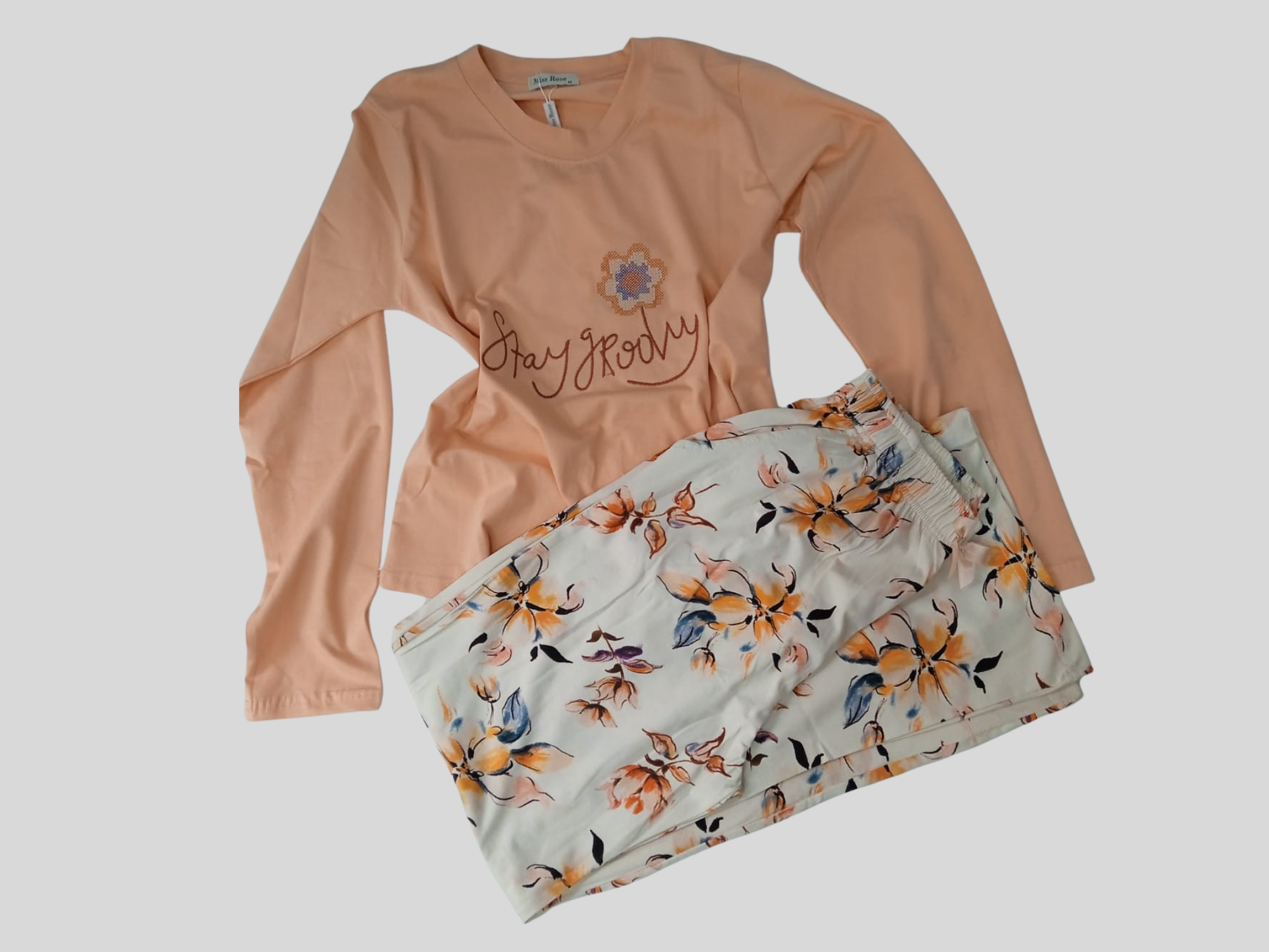 pyjamas 2 pièces avec des poches