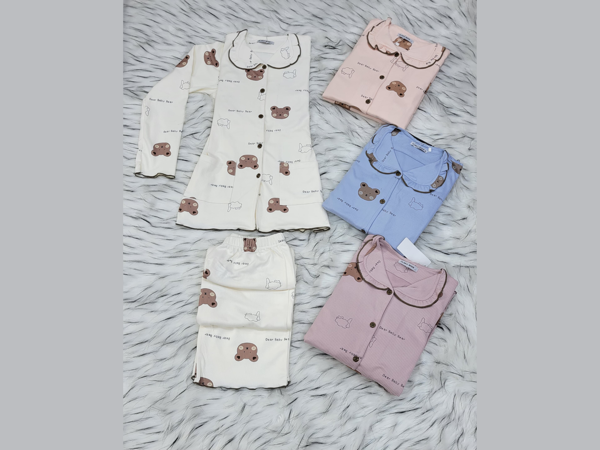 pyjama dear baby bear