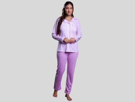 pyjamas 2 pièces carreaux