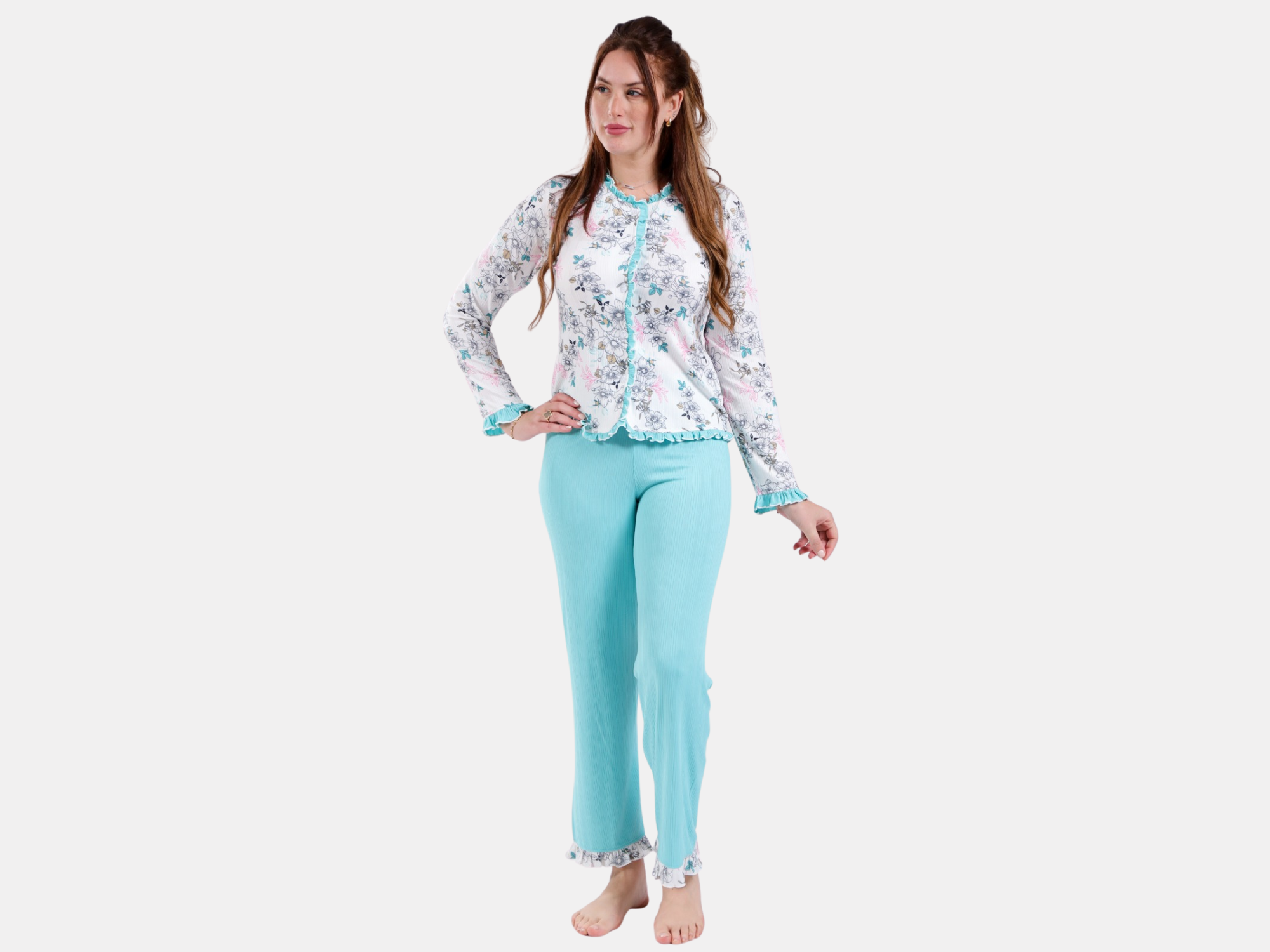 pyjamas 2 pièces avec motifs