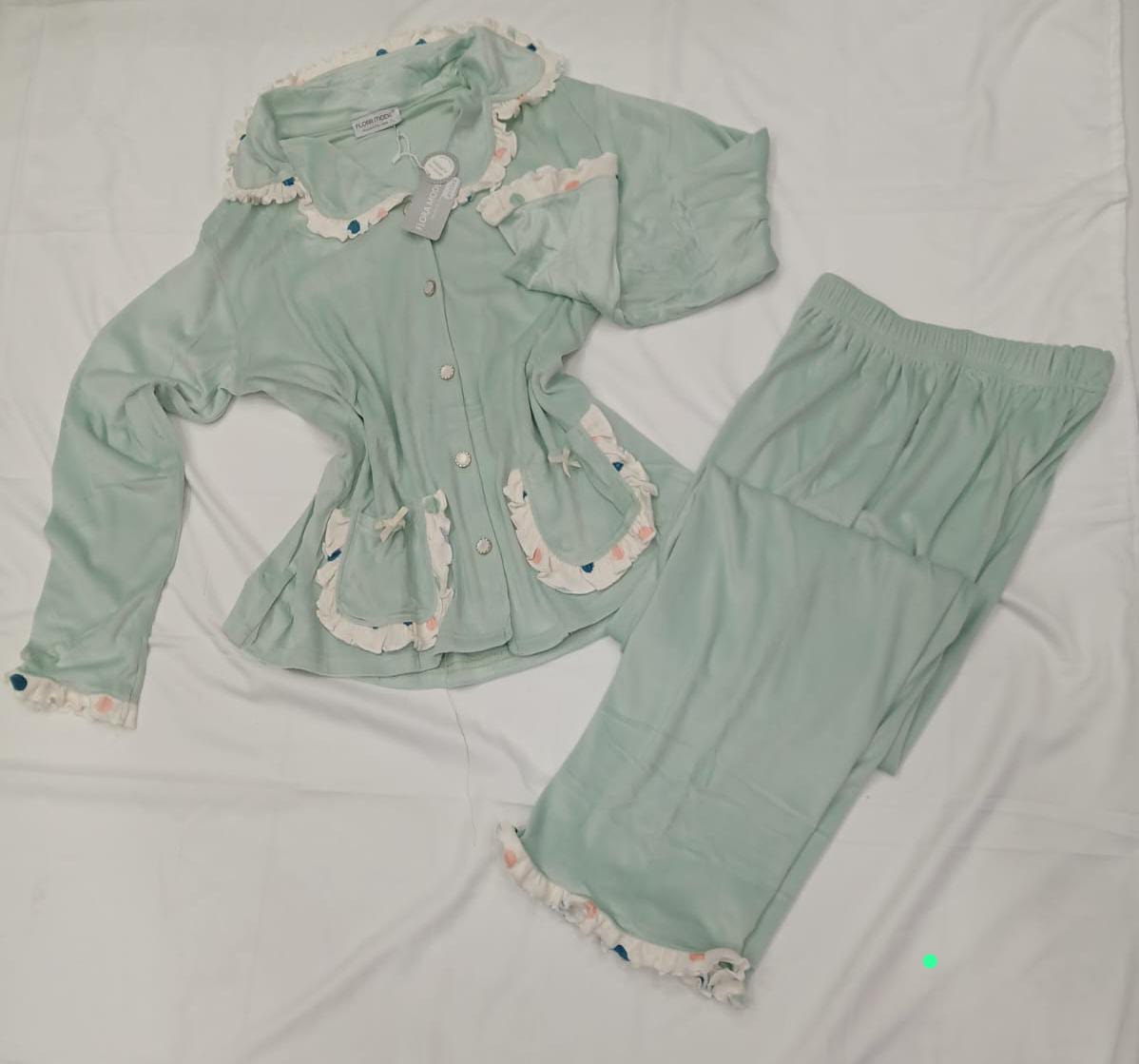 pyjama 2 pièces en velours