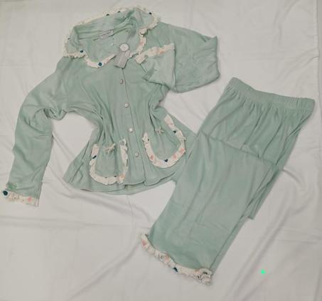 pyjama 2 pièces en velours