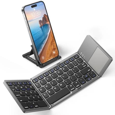 Clavier Bluetooth avec pavé tactile. (AZERTY)