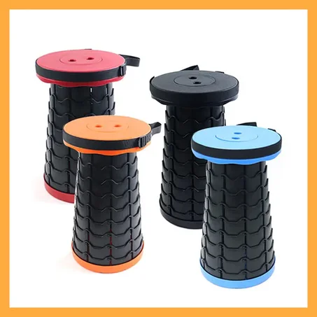 Tabouret en plastique portable