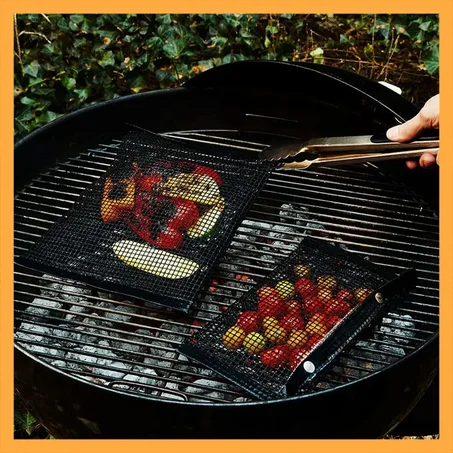 Sacs de grillade réutilisables antiadhésifs BBQ