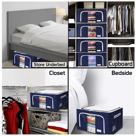 WARDROBE ORGANIZER STORAGE BOXES - New 2022