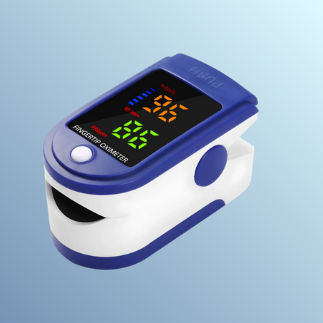 مقياس التأكسج عبر الأصبع – قياس دقيق للأوكسجين ونبض القلب في ثوانٍ